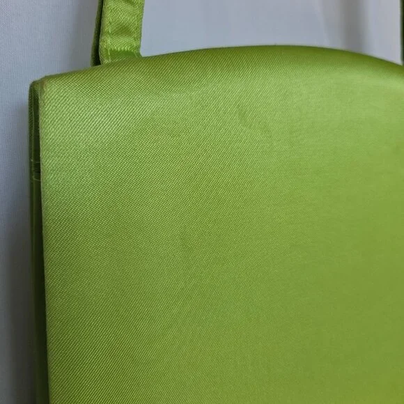 PRESTON & YORK Lime Green Butterfly Jeweled Purse, Prom / Evening / Cocktail - Picture 9 of 11